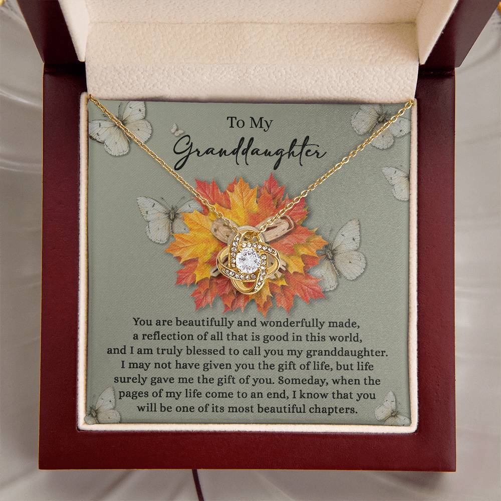 To My Granddaughter Necklace, Our Granddaughter Gifts From Grandparents, Great Granddaughter Necklace, Gifts For Granddaughter Adult