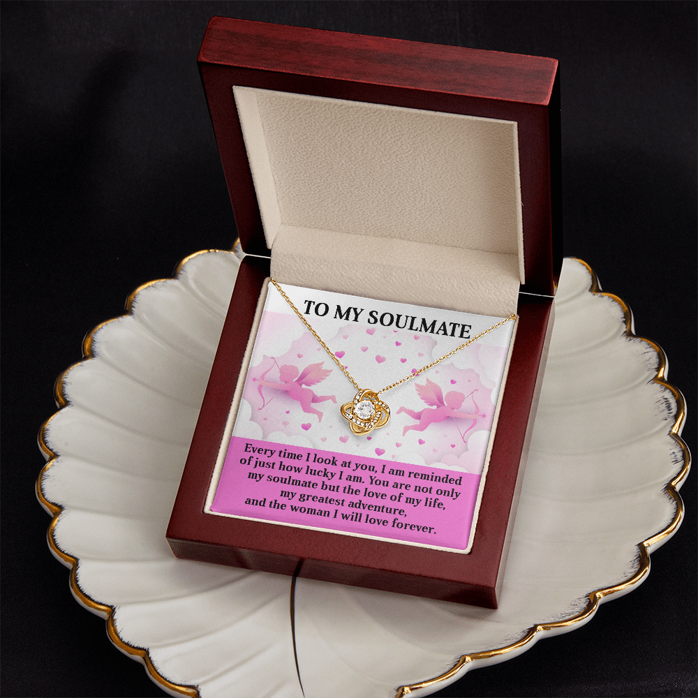 To My Soulmate Necklace, Valentine Gifts For Her, Best Valentine Gifts For Her, Valentine's Day Gifts For Women, Unique Valentine Gifts For Her