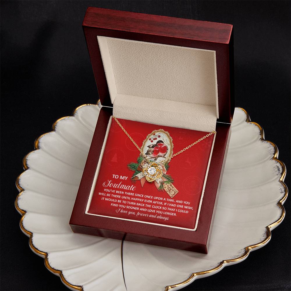 To My Soulmate Necklace, Christmas Gifts For Her, Christmas Presents For Women, Wife's Christmas Gift, Christmas For Wife