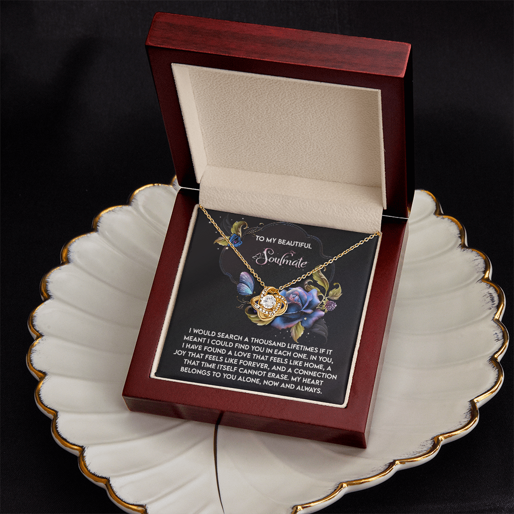 To My Beautiful Soulmate Necklace, Best Gifts For Girlfriend Christmas, Valentine Gifts For Her, Best Valentine Gifts For Her, Valentine's For Her