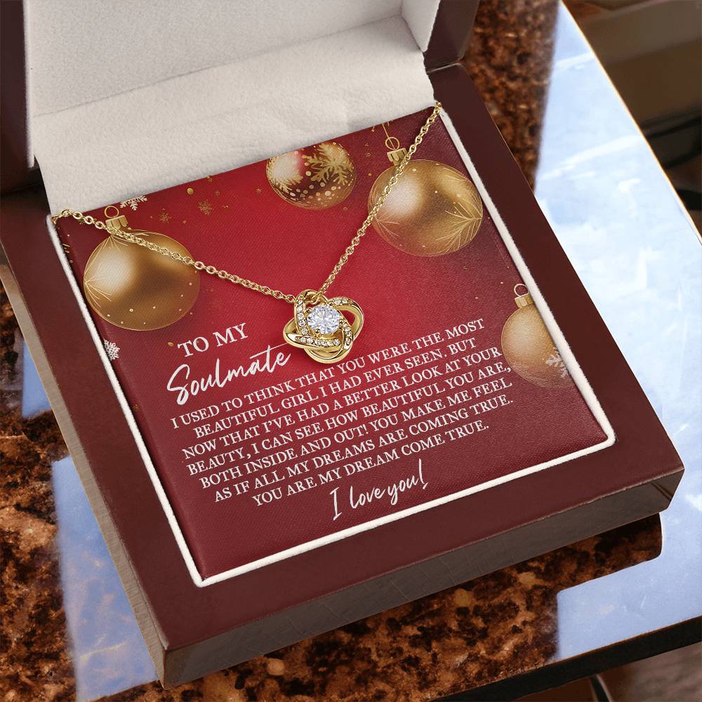 To My Soulmate Necklace, Christmas Gift For Wife, Christmas Ideas For Woman, Wifes Christmas Gifts, Womens Christmas Ideas