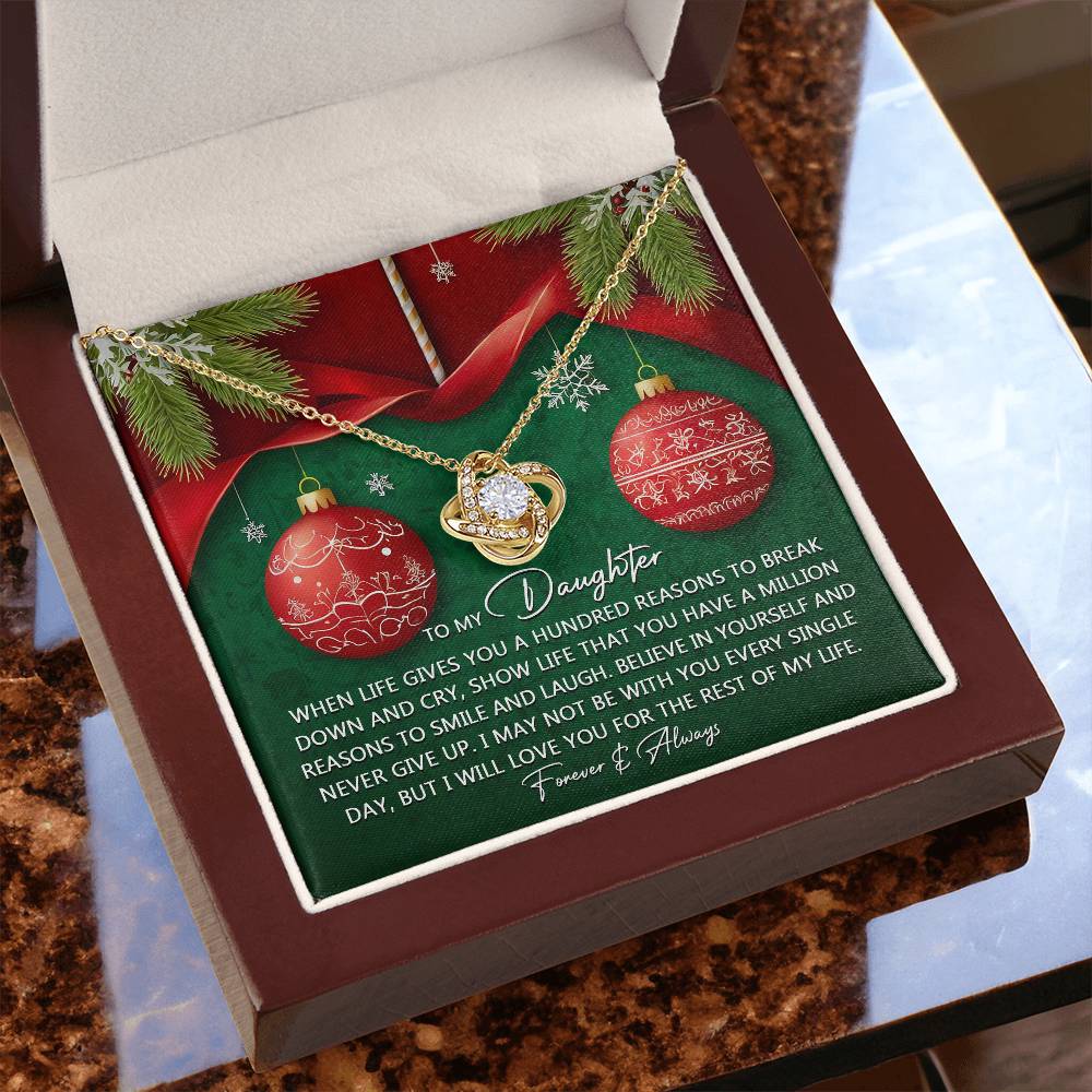 To My Daughter Necklace, Father Daughter Christmas Gifts, Daughter Gifts For Christmas, Adult Daughter Christmas Gifts
