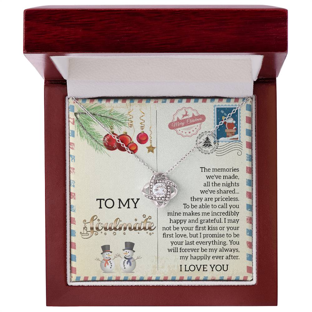 To My Soulmate Necklace, Gifts For Soulmate, Christmas Gifts For Girlfriend, Gifts For Her For Christmas, Christmas Gifts For Your Wife