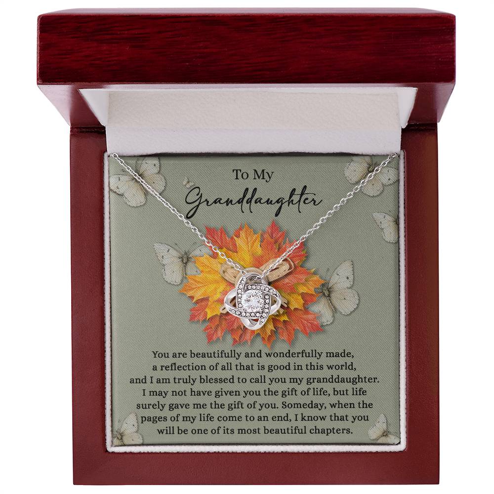 To My Granddaughter Necklace, Our Granddaughter Gifts From Grandparents, Great Granddaughter Necklace, Gifts For Granddaughter Adult