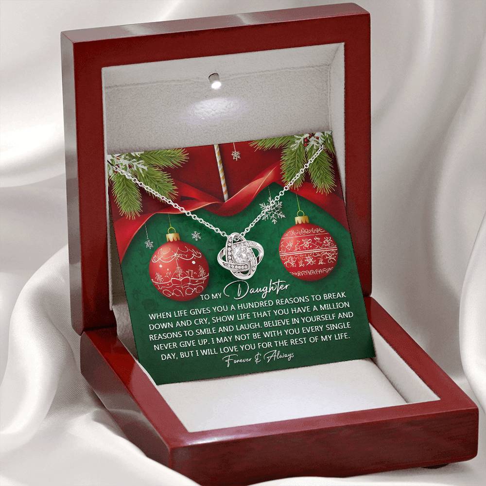 To My Daughter Necklace, Father Daughter Christmas Gifts, Daughter Gifts For Christmas, Adult Daughter Christmas Gifts
