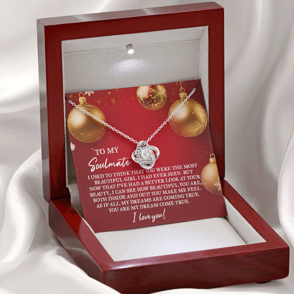 To My Soulmate Necklace, Christmas Gift For Wife, Christmas Ideas For Woman, Wifes Christmas Gifts, Womens Christmas Ideas