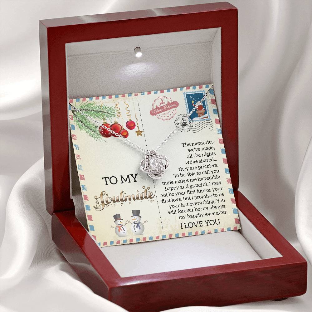 To My Soulmate Necklace, Gifts For Soulmate, Christmas Gifts For Girlfriend, Gifts For Her For Christmas, Christmas Gifts For Your Wife