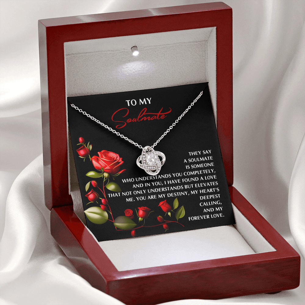 To My Soulmate Necklace, Birthday Gifts For Girlfriend Romantic, Best Valentine Gifts For Wife, Naughty Valentine's Gifts For Wife