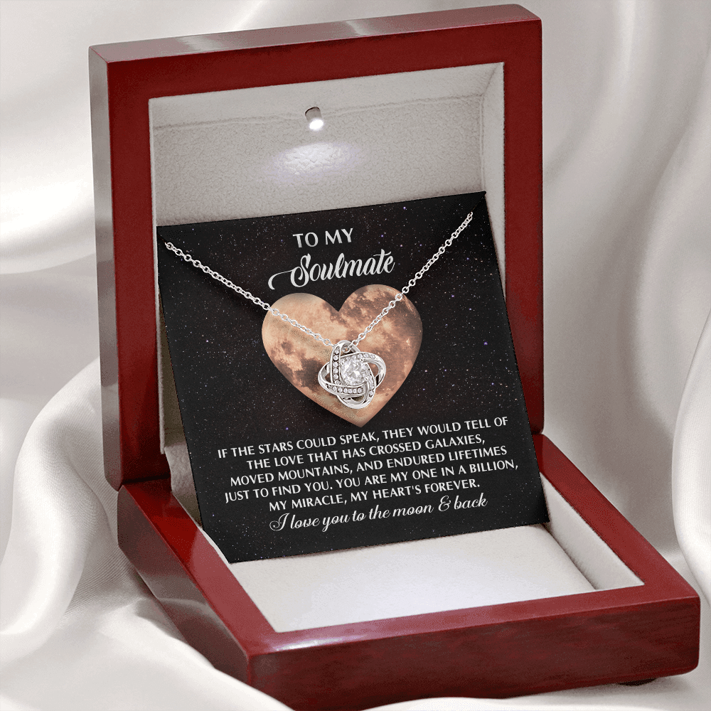 To My Soulmate Necklace, Gifts For Girlfriend From Girlfriend, Valentine's Gifts For Wife, Valentine Gift Ideas For Her, Perfect Gift For Girlfriend