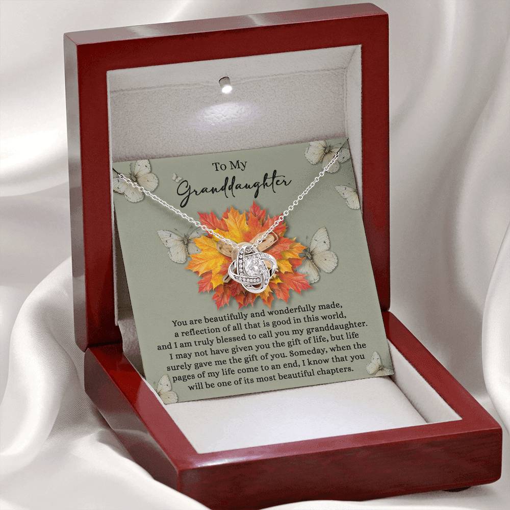 To My Granddaughter Necklace, Our Granddaughter Gifts From Grandparents, Great Granddaughter Necklace, Gifts For Granddaughter Adult