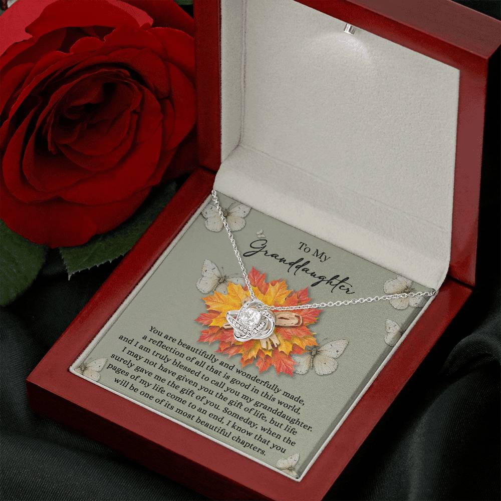To My Granddaughter Necklace, Our Granddaughter Gifts From Grandparents, Great Granddaughter Necklace, Gifts For Granddaughter Adult