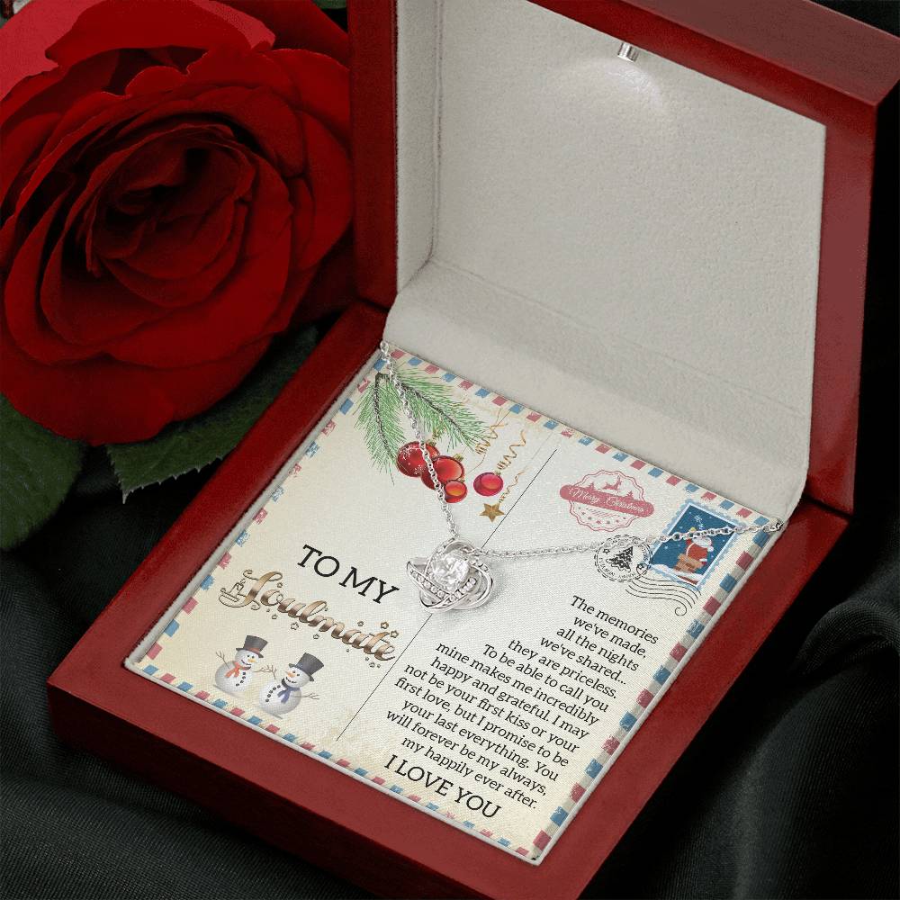 To My Soulmate Necklace, Gifts For Soulmate, Christmas Gifts For Girlfriend, Gifts For Her For Christmas, Christmas Gifts For Your Wife