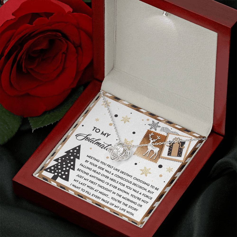 To My Soulmate Necklace, Womens Christmas Presents, Christmas Gifts For Her, Christmas Gifts For My Wife, Ideas For Christmas