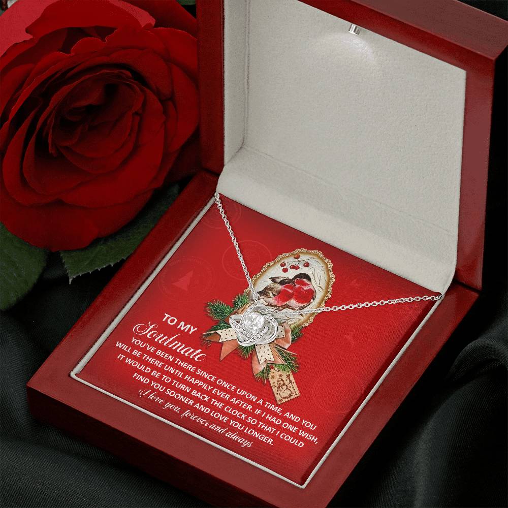 To My Soulmate Necklace, Christmas Gifts For Her, Christmas Presents For Women, Wife's Christmas Gift, Christmas For Wife