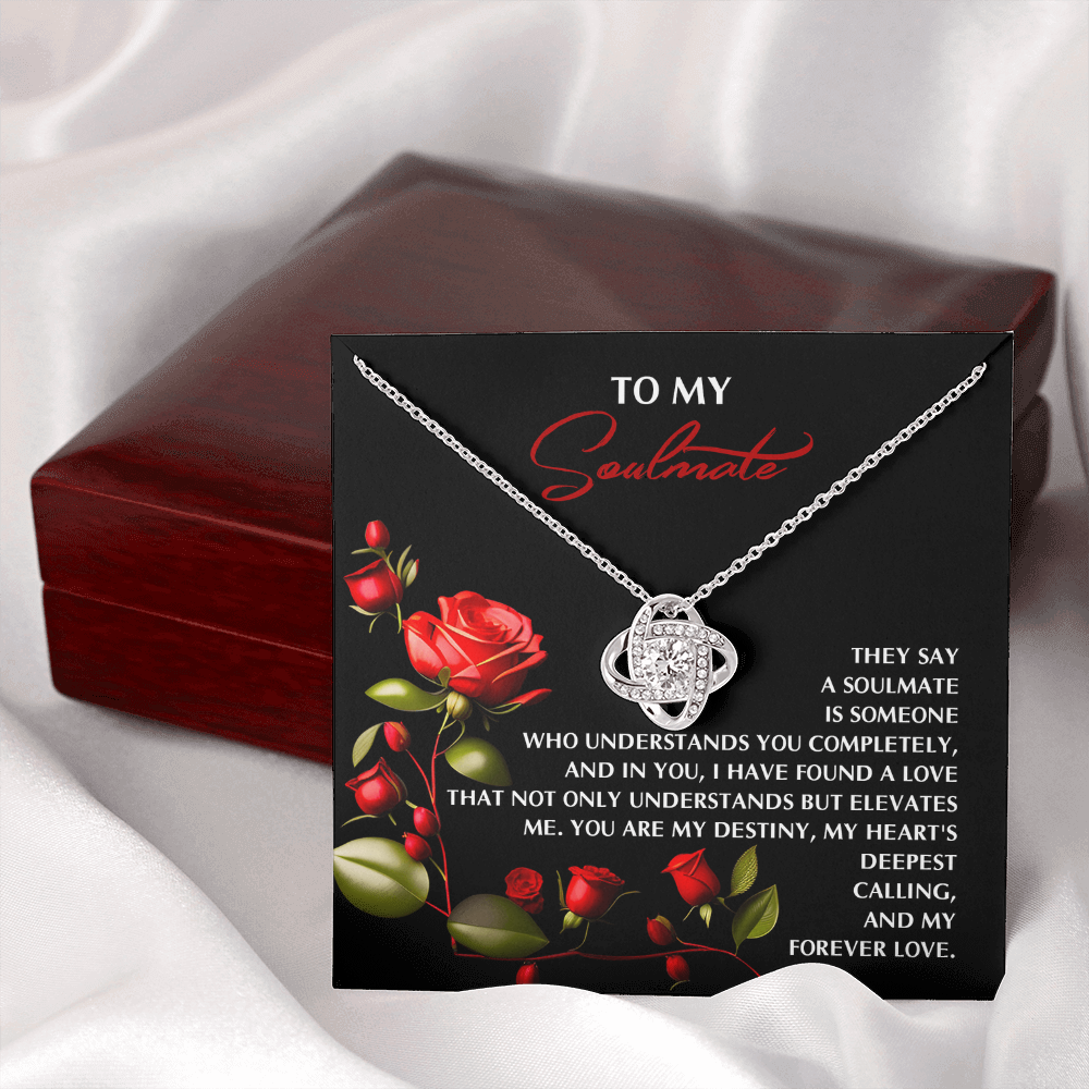 To My Soulmate Necklace, Birthday Gifts For Girlfriend Romantic, Best Valentine Gifts For Wife, Naughty Valentine's Gifts For Wife