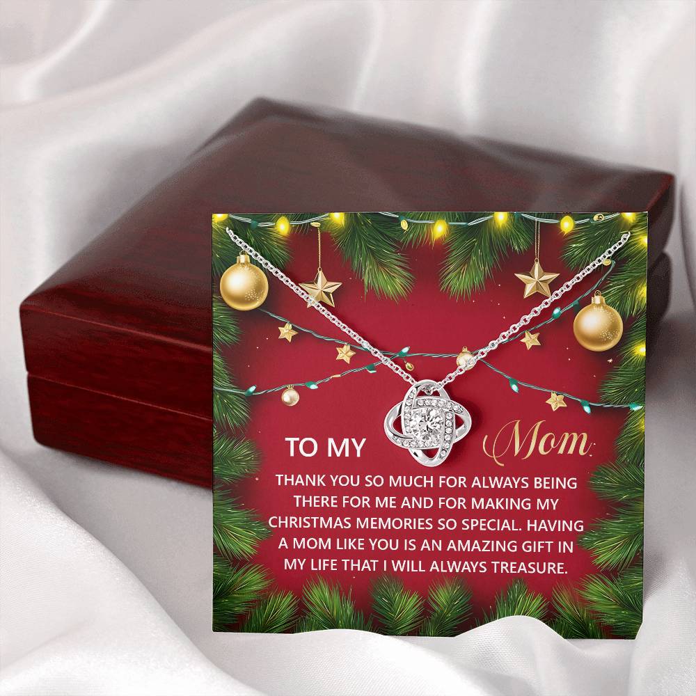 To My Mom Necklace, Christmas Gifts For My Mom, Christmas Gifts For Mom Necklace, Necklace For Mom From Daughter