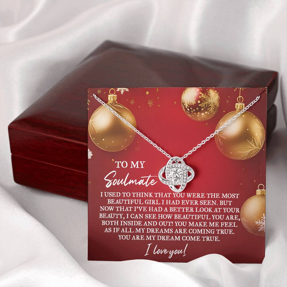 To My Soulmate Necklace, Christmas Gift For Wife, Christmas Ideas For Woman, Wifes Christmas Gifts, Womens Christmas Ideas