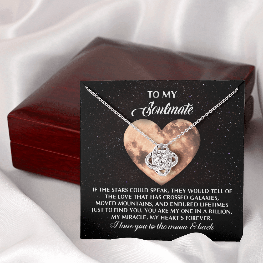 To My Soulmate Necklace, Gifts For Girlfriend From Girlfriend, Valentine's Gifts For Wife, Valentine Gift Ideas For Her, Perfect Gift For Girlfriend