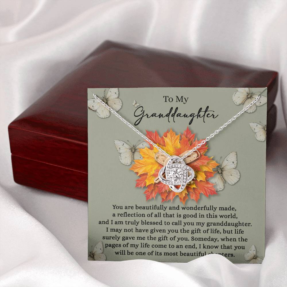 To My Granddaughter Necklace, Our Granddaughter Gifts From Grandparents, Great Granddaughter Necklace, Gifts For Granddaughter Adult