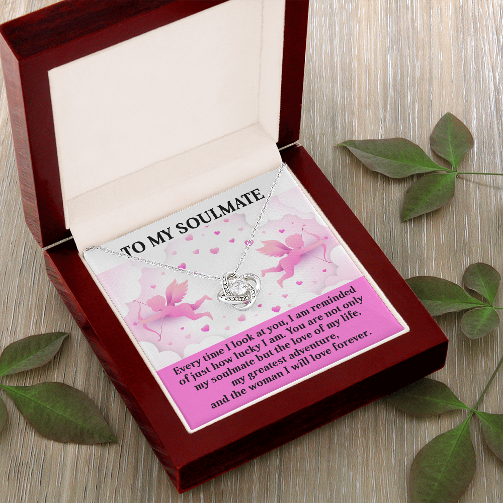 To My Soulmate Necklace, Valentine Gifts For Her, Best Valentine Gifts For Her, Valentine's Day Gifts For Women, Unique Valentine Gifts For Her