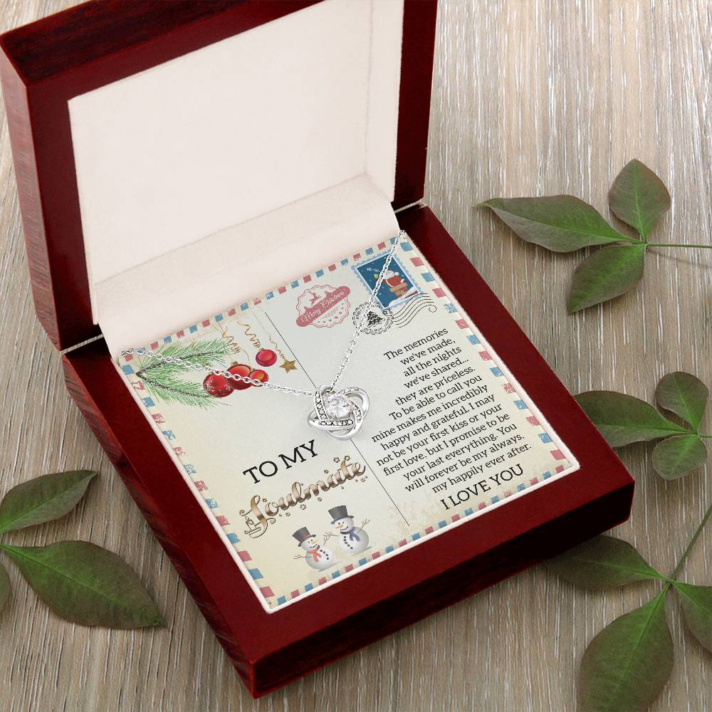 To My Soulmate Necklace, Gifts For Soulmate, Christmas Gifts For Girlfriend, Gifts For Her For Christmas, Christmas Gifts For Your Wife