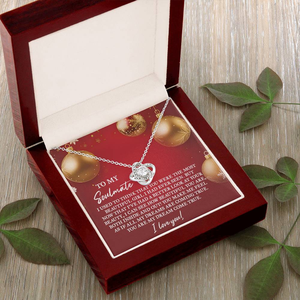 To My Soulmate Necklace, Christmas Gift For Wife, Christmas Ideas For Woman, Wifes Christmas Gifts, Womens Christmas Ideas