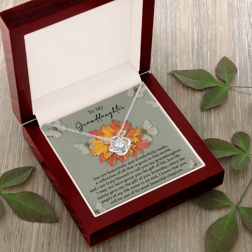 To My Granddaughter Necklace, Our Granddaughter Gifts From Grandparents, Great Granddaughter Necklace, Gifts For Granddaughter Adult