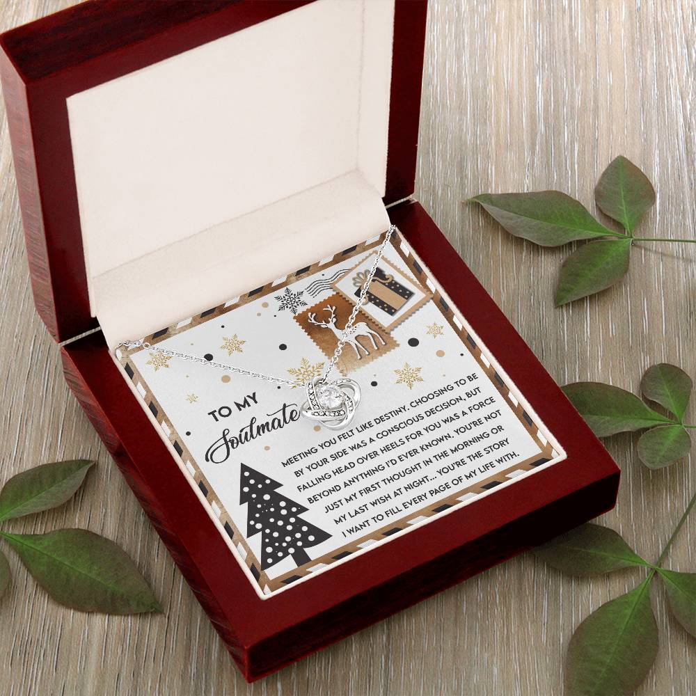 To My Soulmate Necklace, Womens Christmas Presents, Christmas Gifts For Her, Christmas Gifts For My Wife, Ideas For Christmas