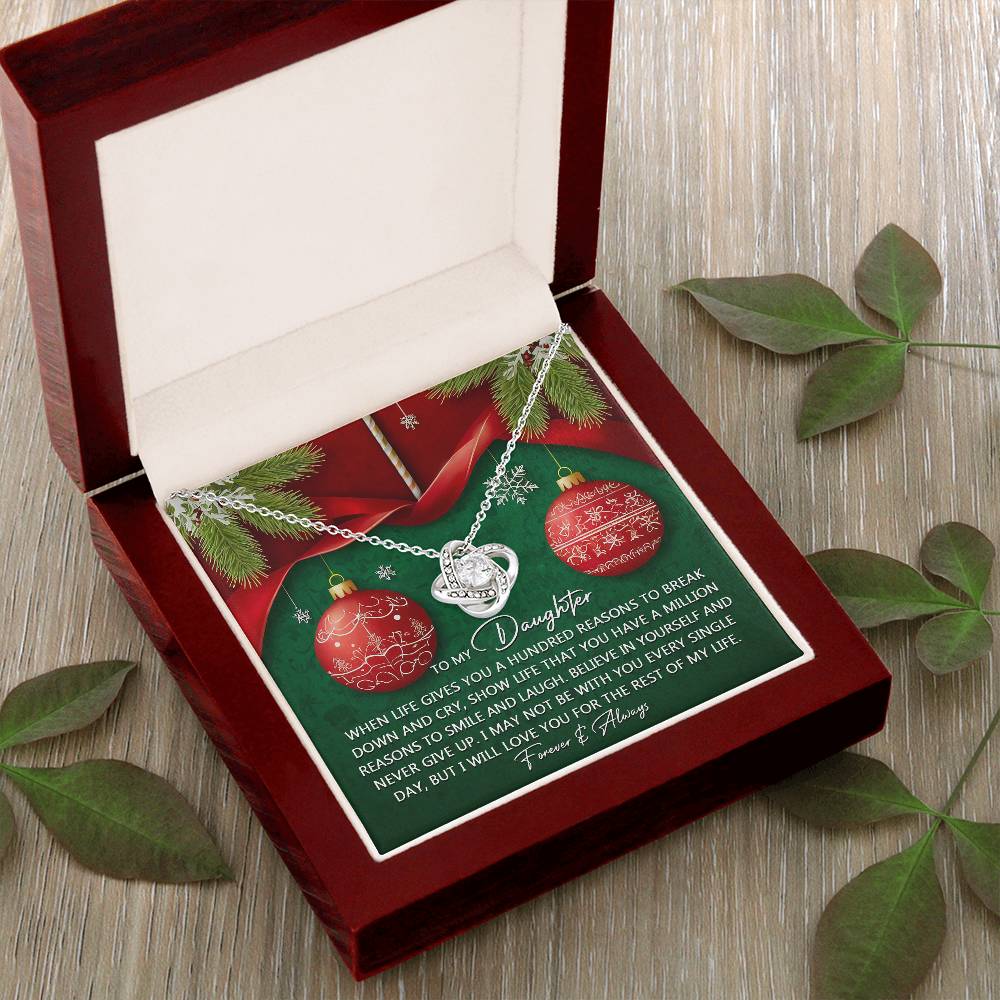 To My Daughter Necklace, Father Daughter Christmas Gifts, Daughter Gifts For Christmas, Adult Daughter Christmas Gifts