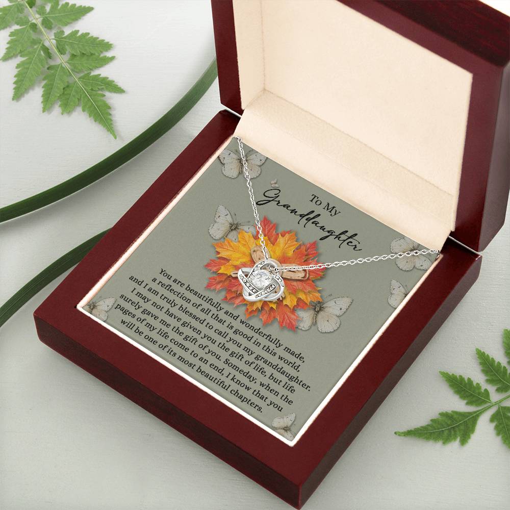 To My Granddaughter Necklace, Our Granddaughter Gifts From Grandparents, Great Granddaughter Necklace, Gifts For Granddaughter Adult