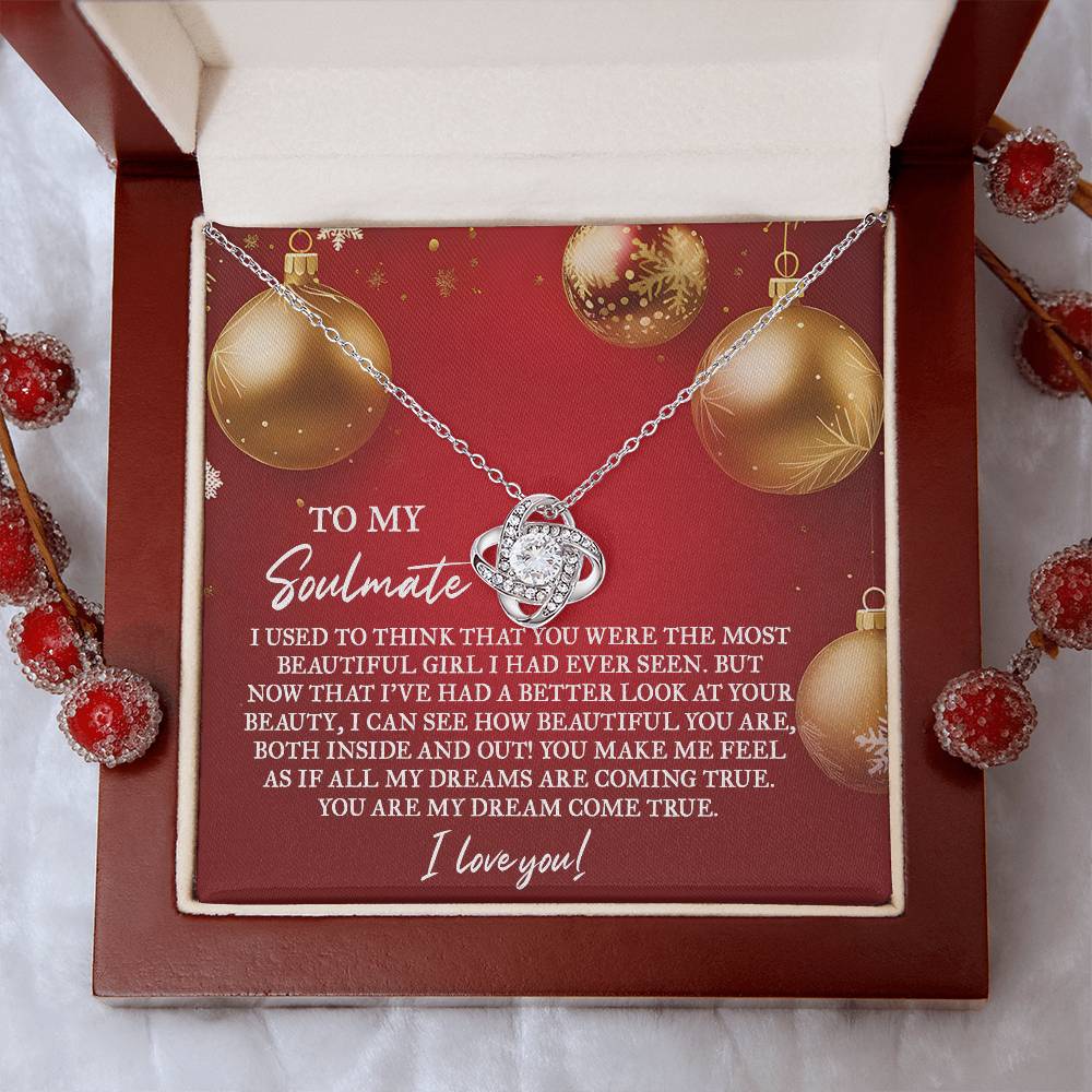 To My Soulmate Necklace, Christmas Gift For Wife, Christmas Ideas For Woman, Wifes Christmas Gifts, Womens Christmas Ideas