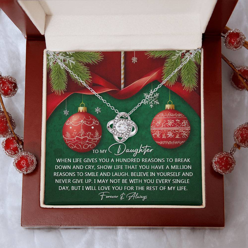 To My Daughter Necklace, Father Daughter Christmas Gifts, Daughter Gifts For Christmas, Adult Daughter Christmas Gifts