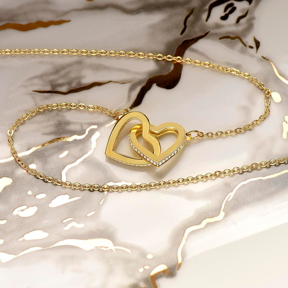 Linked Together Promise Forever Necklace, Valentine's Day Gifts For Women, Best Valentine Gifts For Wife, Valentine's For Her, Female Valentine Gifts