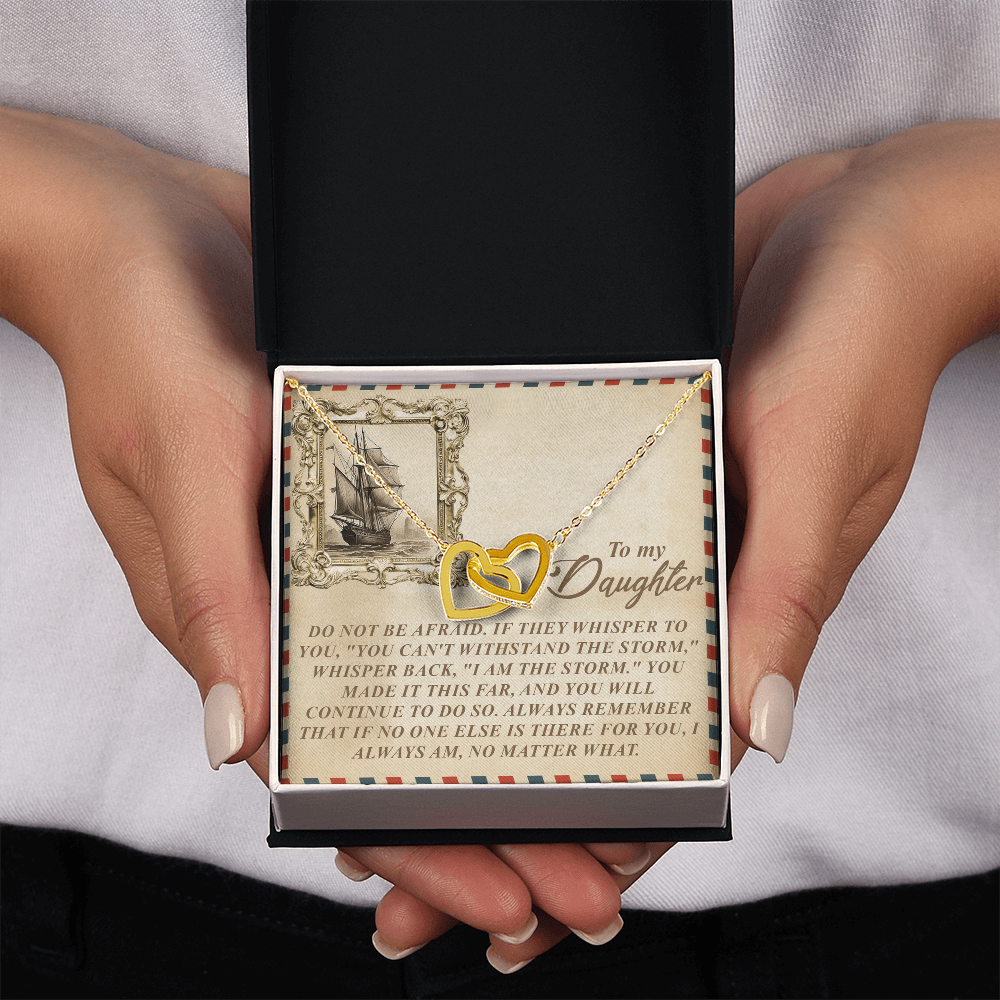 To My Daughter Necklace, Daughter Necklace From Dad, To My Daughter Necklace From Dad, To Our Daughter Gifts From Parents
