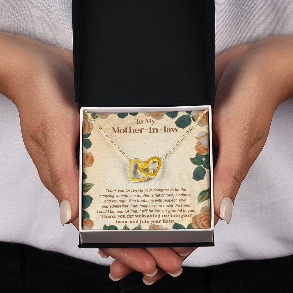 To My Incredible Mother-In-Law Necklace, Mother In Law Mothers Day Gift Jewelry, Future Mother In Law Gifts From Daughter In Law