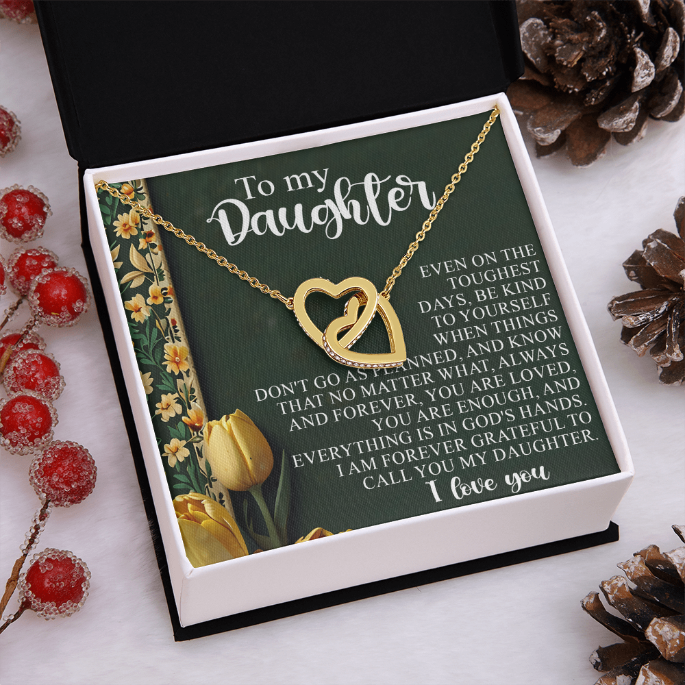 To My Daughter Necklace, Valentine For Adult Daughter, Daughters Necklace From Dad, To My Badass Daughter Necklace From Dad