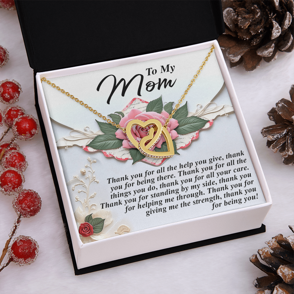 To My Mom Necklace, Momma Necklaces For Wome, Mothers Necklace Gifts For Mom From Daughtern, Valentines Day Gifts For Mom Spanish