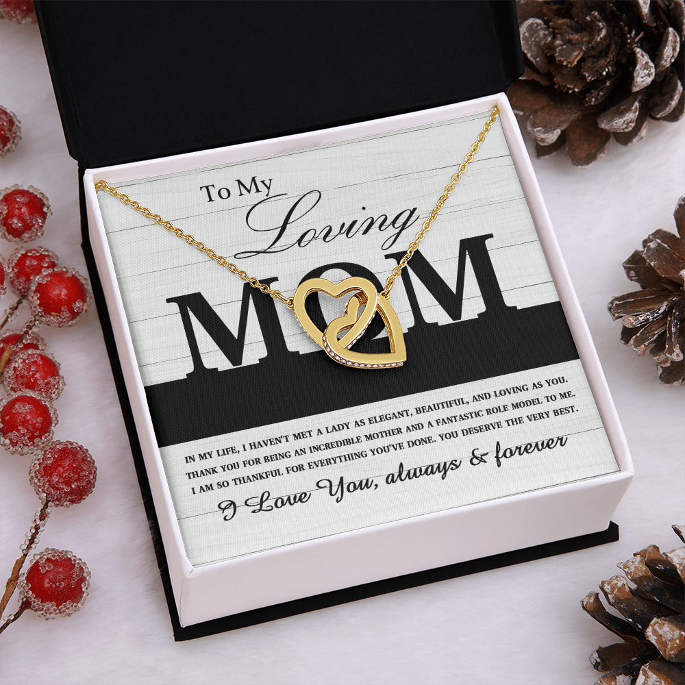 To My Loving Mom Necklace, Mothers Day Gifts Mom, Mother Day Gift Mom Necklace, Christma Mom Gift From Daughter, Gift Mom Mother Necklace Pendant