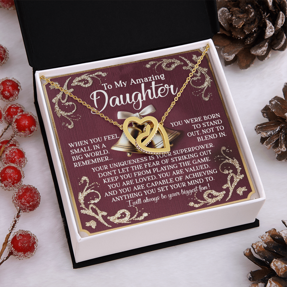 To My Amazing Daughter Necklace, For My Daughter Necklace, Daughter Gifts From Mom, For My Daughter From Mom
