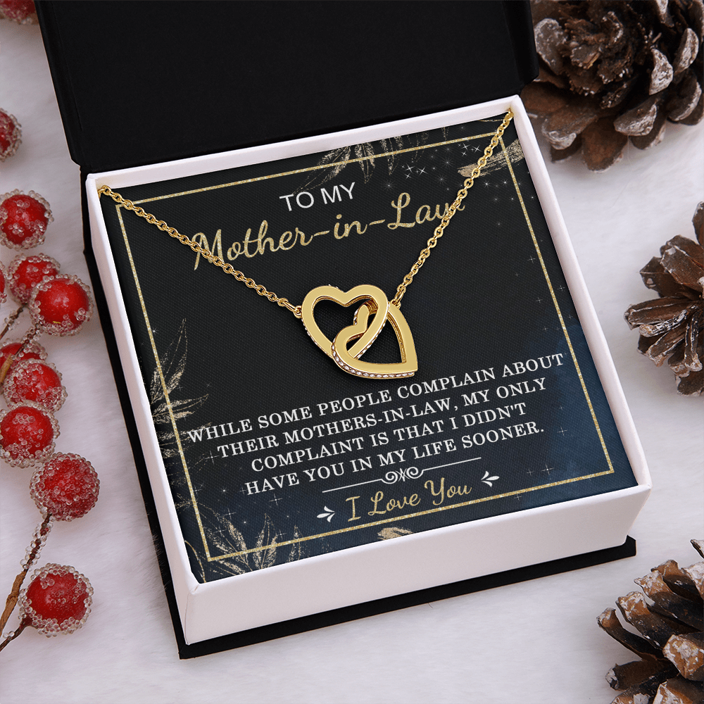 To My Mother-In-Law Necklace, Birthday Gifts For Mother In Law From Daughter In Law, Birthday Gifts For Mother In Law From Son In Law