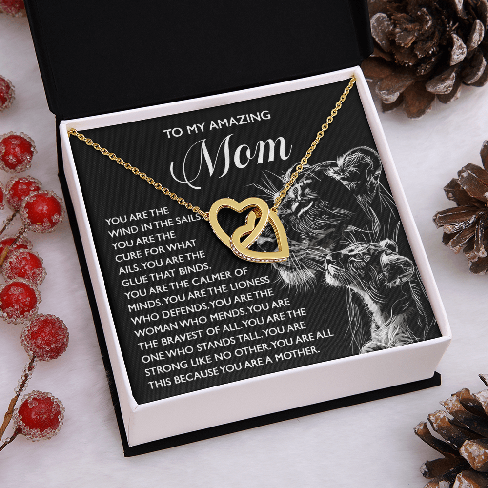 To My Amazing Mom Necklace, Worlds Best Mom Necklace, Sentimental Gift Mom From Son, Mother's Day Gifts For Mom Spanish