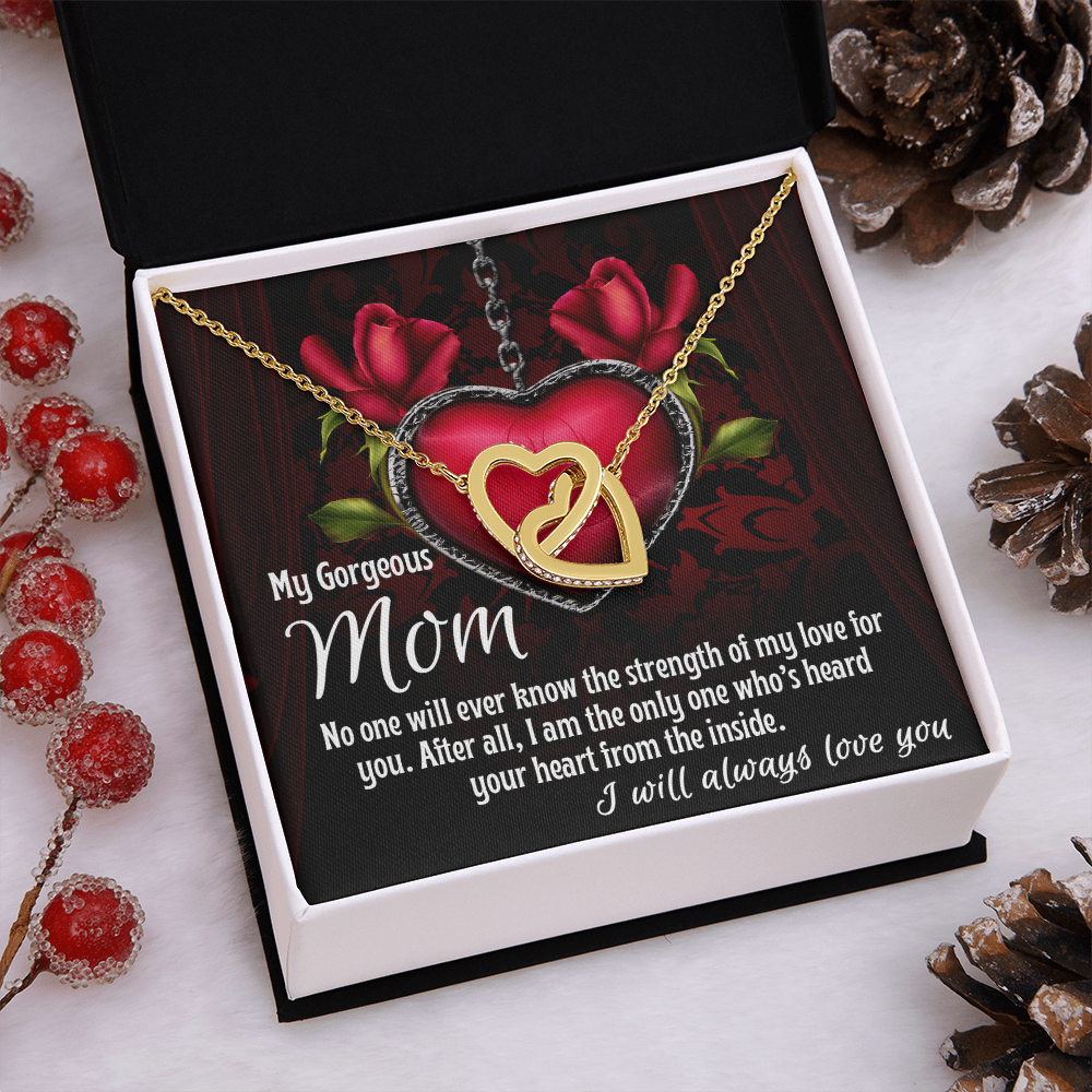 My Gorgeous Mom Necklace, Sentimental Gifts For Mom From Son, Christmas Gifts For Mom In Spanish, Mothers Day Jewelry Mom