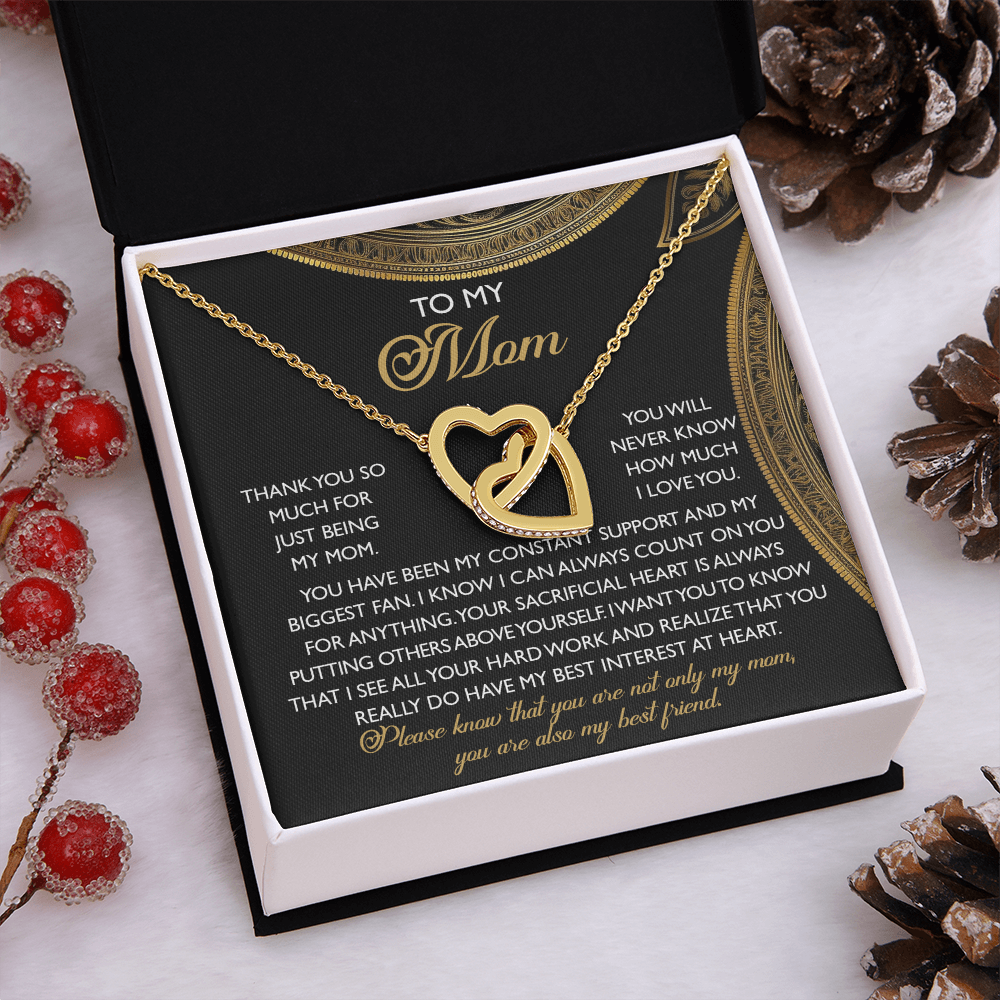 To My Mom Necklace, Mothers Day Necklace From Son, Mom Gift Christma Jewelry, Mother Day Jewelry Mom, Christmas Gifts For Mom Spanish