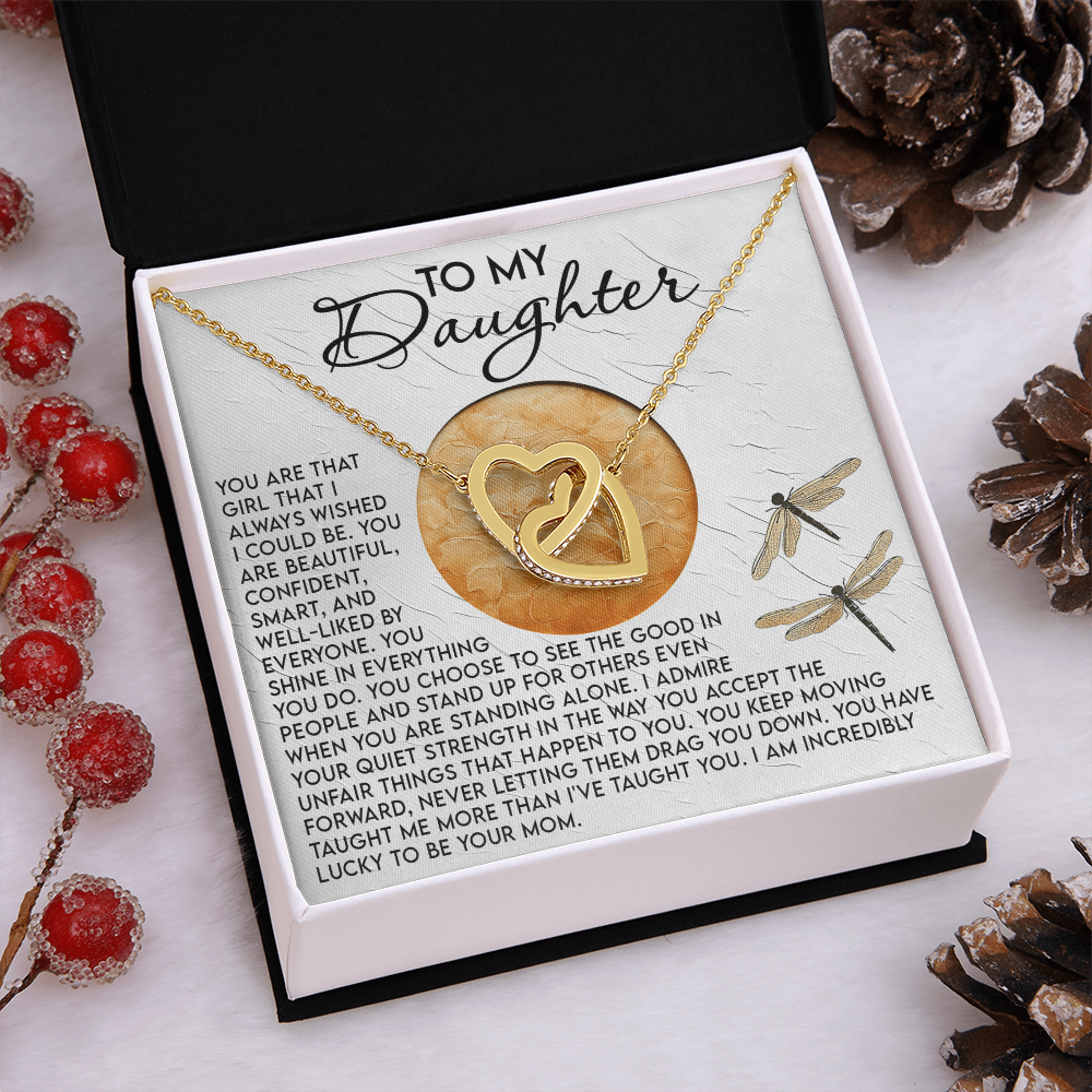 To My Daughter Necklace, Mother And Daughter Necklace, Gifts For Daughter Adult, Jewelry For Daughter From Dad