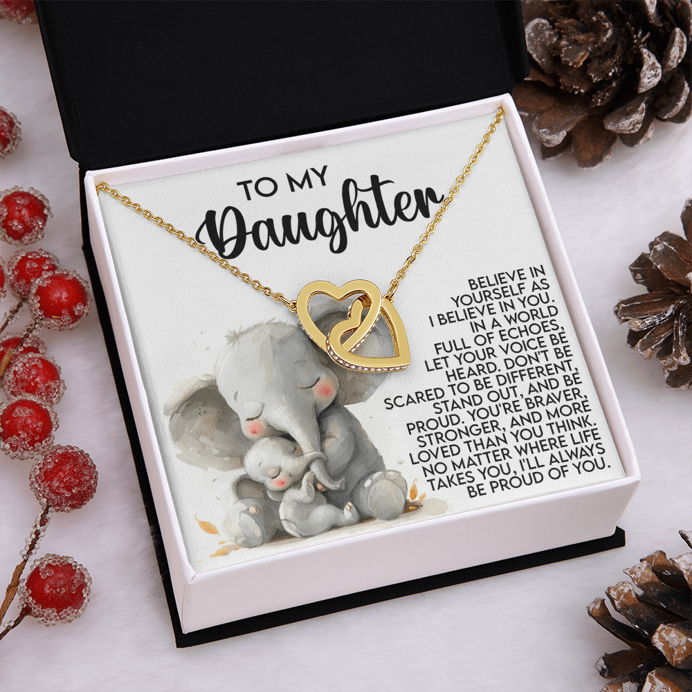 To My Daughter Necklace, To My Daughter Necklace, Daddys Little Girl Necklace, Valentine Gifts For My Daughter
