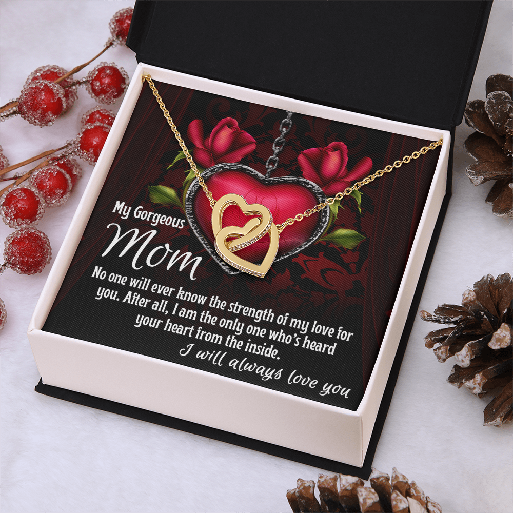 My Gorgeous Mom Necklace, Sentimental Gifts For Mom From Son, Christmas Gifts For Mom In Spanish, Mothers Day Jewelry Mom