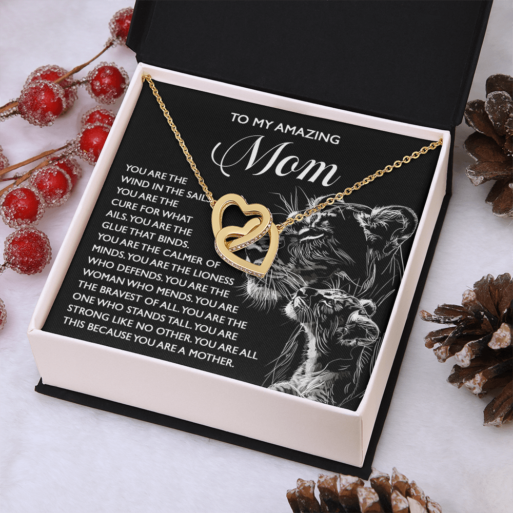 To My Amazing Mom Necklace, Worlds Best Mom Necklace, Sentimental Gift Mom From Son, Mother's Day Gifts For Mom Spanish