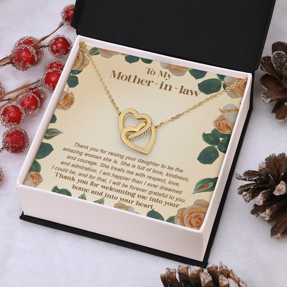 To My Incredible Mother-In-Law Necklace, Mother In Law Mothers Day Gift Jewelry, Future Mother In Law Gifts From Daughter In Law
