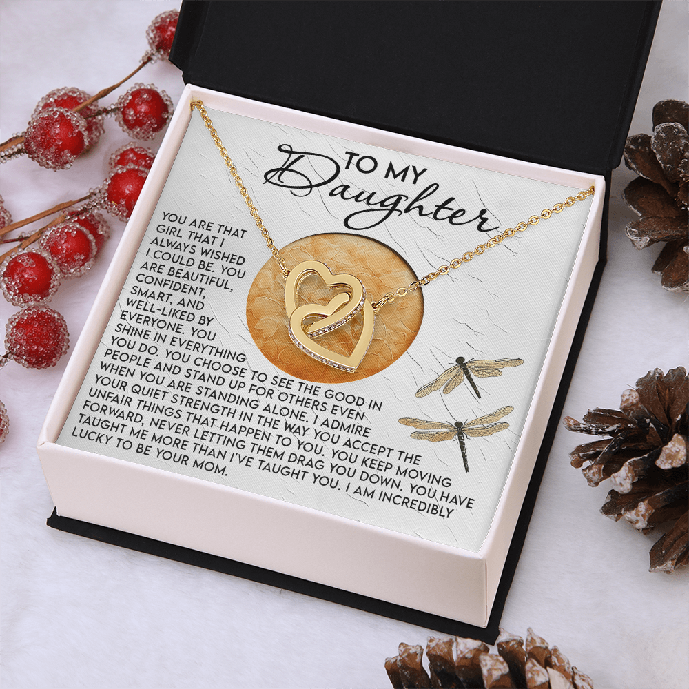 To My Daughter Necklace, Mother And Daughter Necklace, Gifts For Daughter Adult, Jewelry For Daughter From Dad