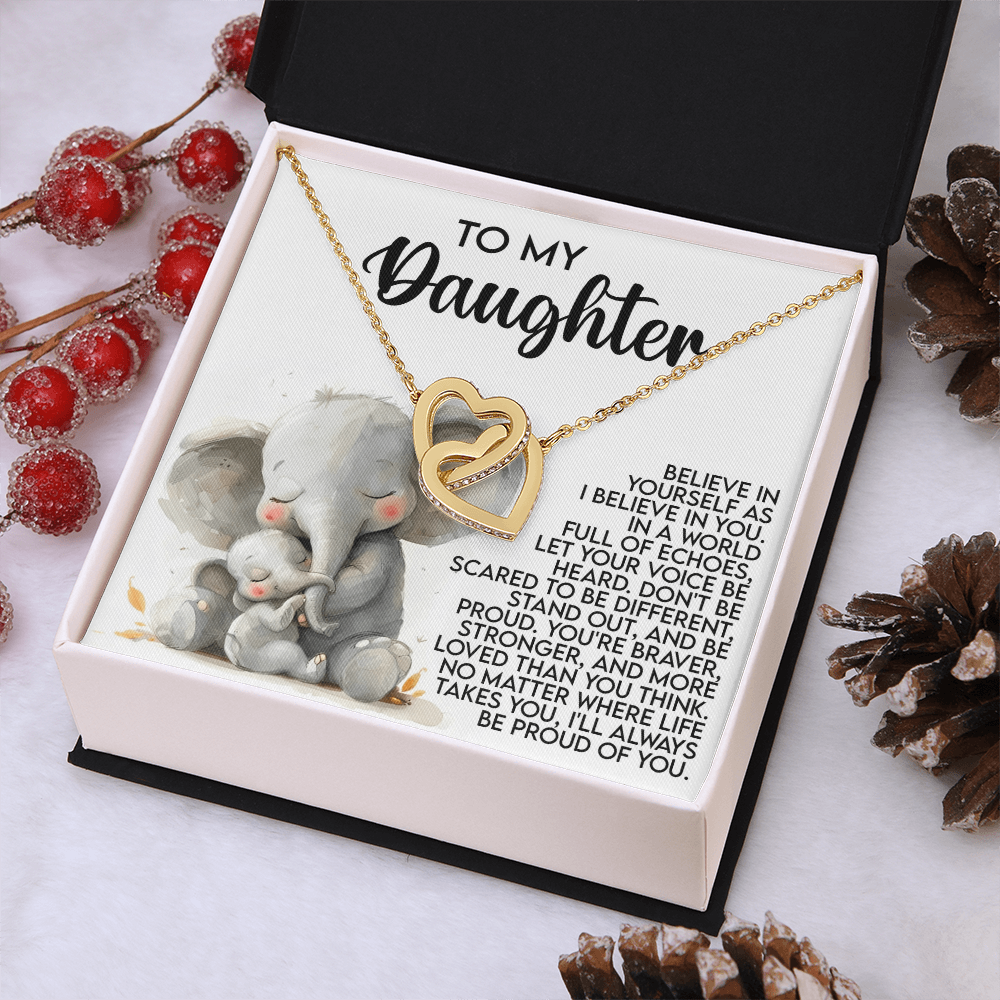 To My Daughter Necklace, To My Daughter Necklace, Daddys Little Girl Necklace, Valentine Gifts For My Daughter